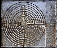 Labyrinthe de la cathédrale de Lucques