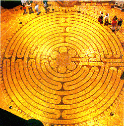 Le labyrinthe de la Cathdrale de Chartres