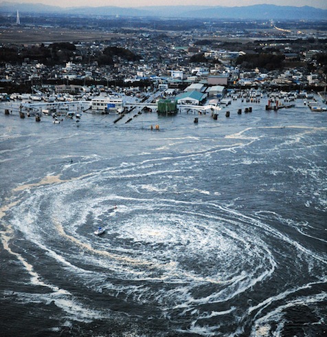tsunami au Japon