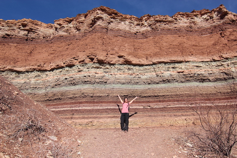 couches géologiques en Argentine